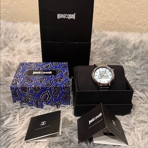 Just Cavalli woman stunning adjustable stainless steel band Watch